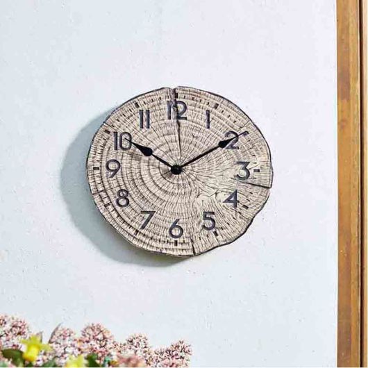 Smart Garden Tree Time Wall Clock 30cm